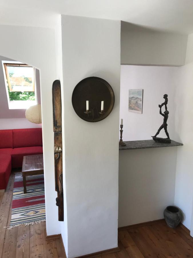 Charmante Altbau-Dg-Wohnung Mnichov Exteriér fotografie